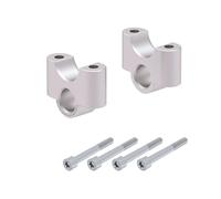 BMW R 1200 GS LC 2013-2018 Handlebar Risers 35mm Silver BY HEPCO & BECKER