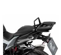 Aluminium rack top case carrier black for combination with original luggage r...