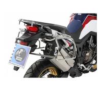 Hepco Becker Cutout Honda Crf 1000 Africa Twin 2016-2017 Side Cases Fitting Silver
