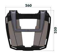 BMW F 850 GS Adventure Easyrack Topcase Carrier BY HEPCO & BECKER 2019-