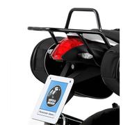 Pipe luggage rack top case carrier black for BMW R 1200 R (2006-2010)