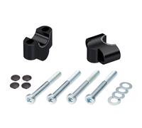 Honda CRF 450 L 2018 - Handlebar Risers Block 25mm Black BY HEPCO & BECKER