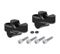 Honda NC 750 S / DCT 2014-20 Offset Handlebar Riser 30mm High,21 Back-Blk BY H&B