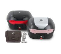 HEPCO & BECKER Journey Topcase 40, black, incl. TC-plate for external carrier, black