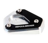 Side Stand Plate Silver/Black for Kawasaki Versys 1000 (2015-2018)