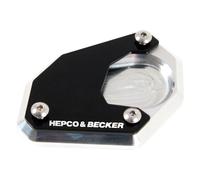 Side Stand Plate Silver/Black for KTM 1090 Adventure R (2017-2018)