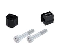 KTM 1190 Adventure/R 2013-2016 Handlebar Risers Block 25mm Black BY H & B