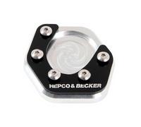 Side Stand Plate Silver/Black for KTM 1190 Adventure/R (2013)