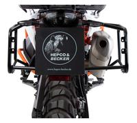 Side pannier rack bolted black for KTM 790 Adventure (2024-)