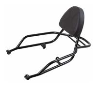 Sissy bar with rack black for Moto Guzzi V7 Stone Special Edition