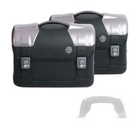 Hepco Becker Strayker C-bow 23l 620945 00 01 Side Saddlebag Set Black,Silver