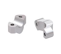 Suzuki GSX-S 1000 GT/Travel 2022-2024 Handlebar Risers 20mm Silver BY H & B