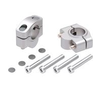 Suzuki V-Strom 800 2024- Handlebar Riser 20mm Silver BY HEPCO & BECKER