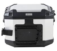 Hepco Becker Xplorer 610210 00 00 Left 40l Side Saddlebag Silver unisex