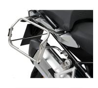 BMW R1250GS PANNIERS HEPCO AND BECKER SILVER "CUT OUT" PANNIER SET