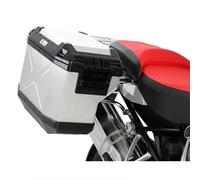 BMW R1250GS Adventure Panniers Xplorer Silver and Carrier HEPCO & BECKER (2019-)