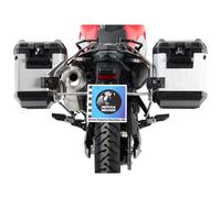BMW F650 700 800GS Sidecarrier Cutout Stainless Steel Xplorer Sideboxes By H & B