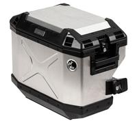 Hepco & Becker Xplorer side case for Cutout carrier SILVER, LEFT, 37L