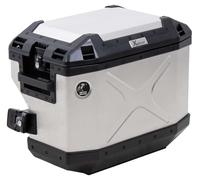 Hepco & Becker Xplorer side case for Cutout carrier SILVER, RIGHT, 37L