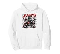 Hephaestus Fire Forge Technites Ton Theon Myth Pullover Hoodie