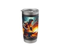 Hephaestus Gr od of Fire - Crafting - Smithing Stainless Steel Insulated Tumbler