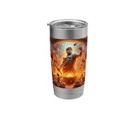 Hephaestus Gr od of Fire - Crafting - Smithing Stainless Steel Insulated Tumbler
