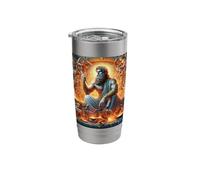 Hephaestus Gr od of Fire - Crafting - Smithing Stainless Steel Insulated Tumbler