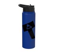 Hephaestus Gr od of Fire - Crafting - Smithing Stainless Steel Insulated Water Bottle