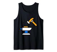 Hephaestus Greek God Of Fire - Crafting - Smithing Tank Top