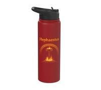 Hephaestus Gr od Symbol Stainless Steel Insulated Water Bottle