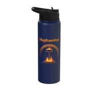 Hephaestus Gr od Symbol Stainless Steel Insulated Water Bottle