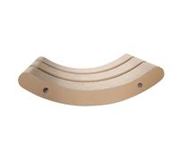 Hepper Hi-Lo Cardboard Replacement - Corrugated Cat Scratching Board Refills Includes 3 pcs of Scratching Pads for Indoor Cats with Curved Design - Easy Assembly into 1 Replacement Cat Scratching Pad