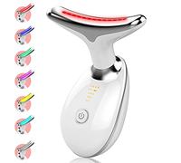 Hepsun Firming Wrinkle Removal Face Neck Beauty Device, 7 Color Mode, Skin Rejuvenation, Jawline Shaper, Handset Neck Tightening, Anti-Aging