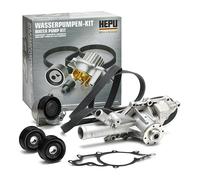 Water pump + V-belt kit PK15380 HEPU for MERCEDES-BENZ VIANO VITO / MIXTO Van