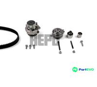 HEPU WATER PUMP & TIMING BELT KIT PK06690M FOR AUDI SEAT SKODA VW