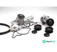 HEPU WATER PUMP + V-RIBBED BELT KIT PK01390 FOR MERCEDES-BENZ