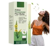 Her/bal Mu/llein Diffuser Pen, Natural Lung Cleansing Spray & Nasal Inh/aler Stick with Mu/llein Extract, Her/bal Lung Cleansing Inh/aler for Mucus Cleaner, Breathe Easier, Respiratory Support
