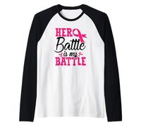 Her Battle is My Battle Raglan Baseball Tee