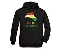 Her Biji Kurdistan Hoodie Hoody - m black