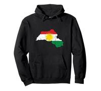 Her Biji Kurdistan - Kurden design with Kurdistan flag Pullover Hoodie