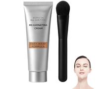 Her-bionyx Rejuvenating Cream With Brush, Her-bionyx Instant Tightening Eye Cream, Eye Bags Remover Men and Women, Reduces Fine Lines Wrinkles, For All Skin Types (1pcs)