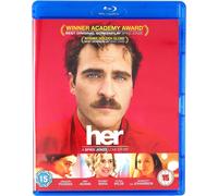 HER Blu-ray Spike Jonze Joaquin Phoenix Olivia Wilde Movie Film Brand New UK R2