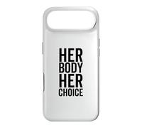 Her Body Her Choice Women's Rights Feminist Pro Woman Case for iPhone Air