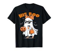 Her Boo His Boo Funny Ghost Ice Coffee Matching Halloween T-Shirt