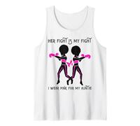 Her Breast Cancer Fight is My Fight Friends Support Women Tank Top