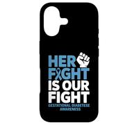 Her Fight Gestational Diabetes Awareness Case for iPhone 17