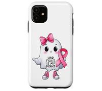 Her Fight Is My Fight Breast Cancer Awareness Ghost Case for iPhone 11