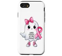 Her Fight Is My Fight Breast Cancer Awareness Ghost Case for iPhone SE (2020) / 7/8