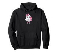 Her Fight Is My Fight Breast Cancer Awareness Ghost Pullover Hoodie