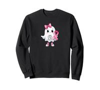 Her Fight Is My Fight Breast Cancer Awareness Ghost Sweatshirt